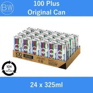 100 Plus Original Can Drink (24 x 325ml) (BCRS)
